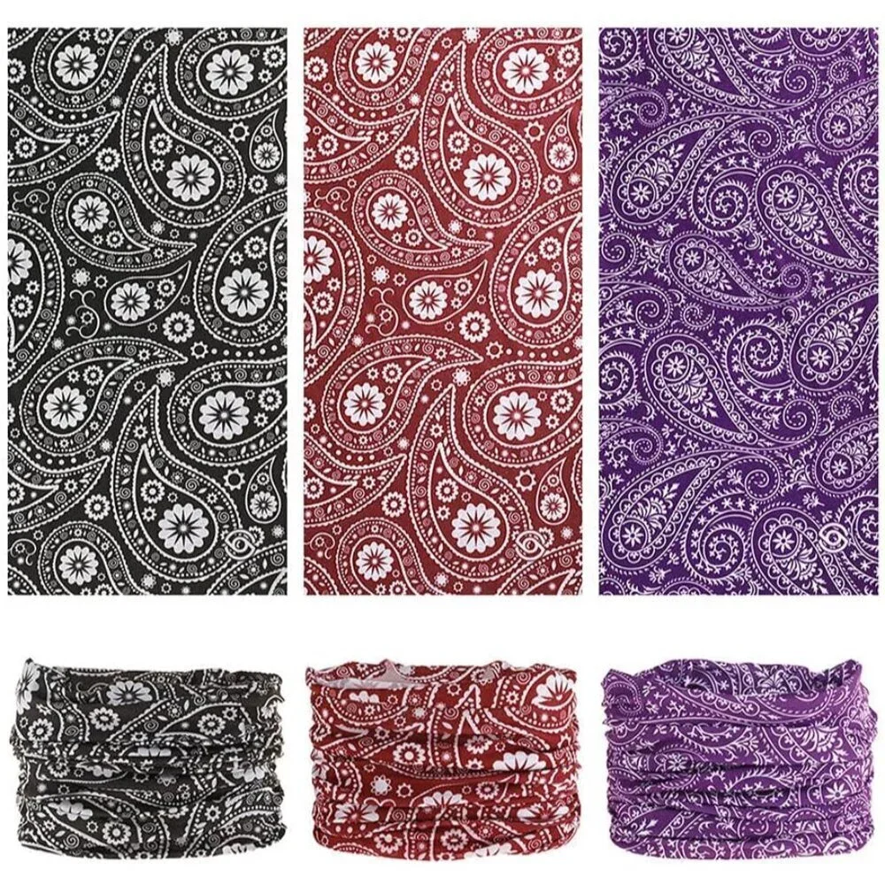 Headband Neck Gaiter Face Mask Bandana Multi-Functional Sports Headwear